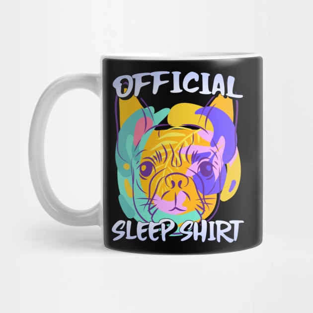 official sleep shirt - dog lover by dreamiedesire